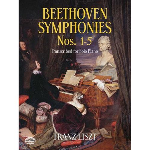 LISZT F.: BEETHOVEN SYMPHONIES N. 1 - 5 - TRASCRIZIONE PIANO SOLO