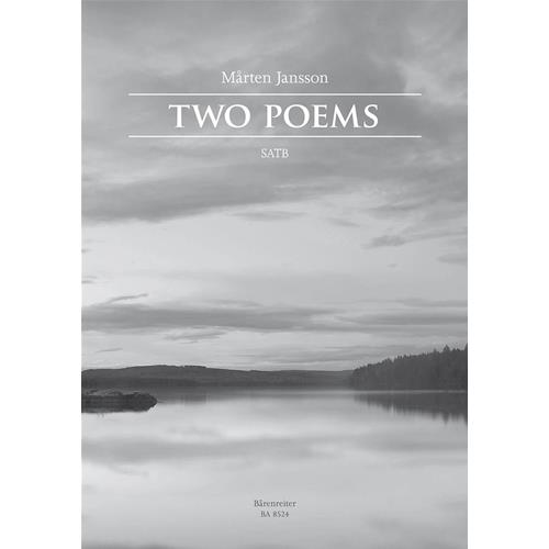JANSSON M.: TWO POEMS SATB