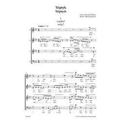 JANSSON M.: TWO POEMS SATB
