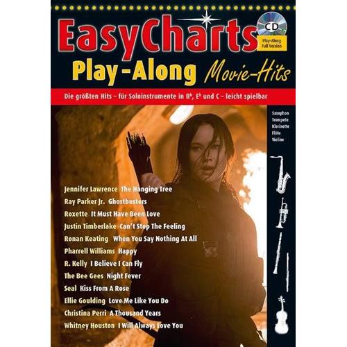 AA. VV.: EASY CHARTS PLAY-ALONG MOVIE HITS CON CD