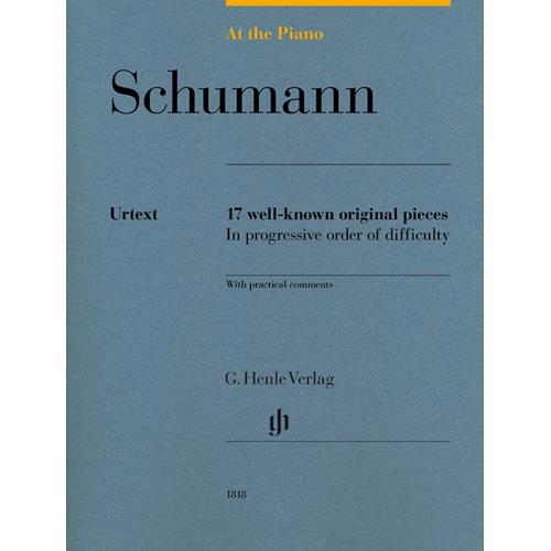 SCHUMANN R.: AT THE PIANO - 17 WELL-KNOW ORIGINAL PIECES IN PROGRESSIVE ORDER OF DIFFICULTY