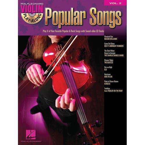 AA.VV.: VIOLIN POPULAR SONGS PLAY-ALONG (CON CD)