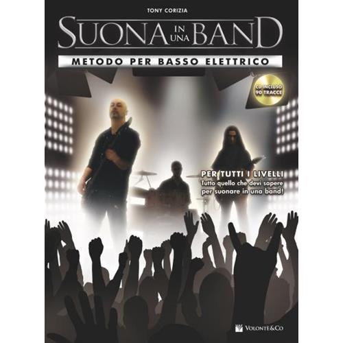 SALERNO F.: SUONA IN UNA BAND - METODO PER BASSO ELETTRICO PER TUTTI I LIVELLI (CON CD)