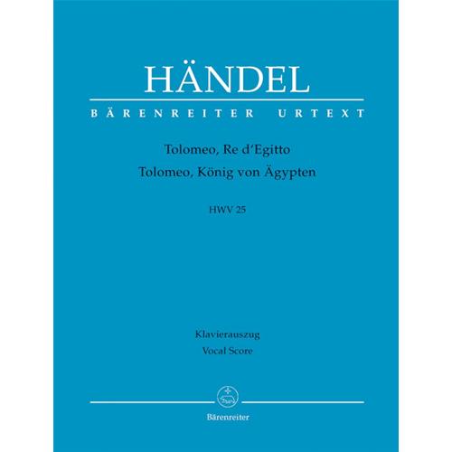 HANDEL G. F.: TOLOMEO, RE D'EGITTO HWV 25