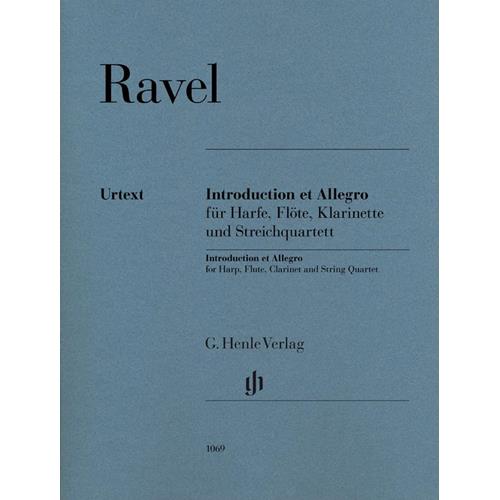 RAVEL M.: INTRODUCTION ET ALLEGRO - URTEXT PARTI STACCATE