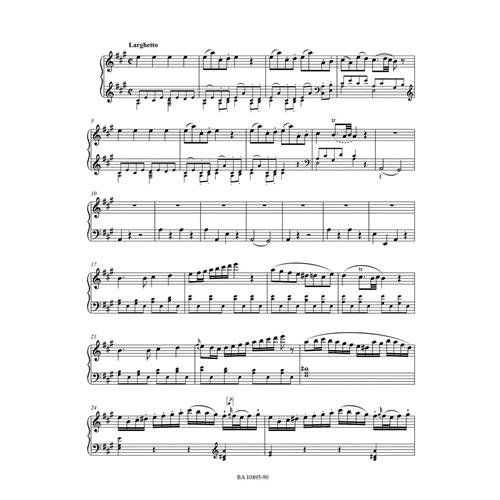 MOZART W. A.: PIANO CONCERTO N. 26 IN D MAJ. KV 537 - URTEXT