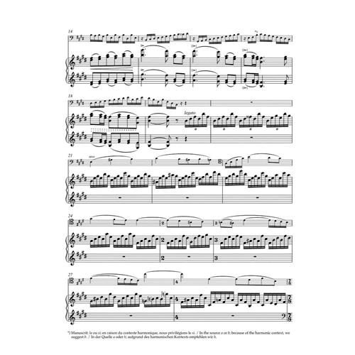 SAINT SAENS C.: SONATA FOR VIOLONCELLO AND PIANO D MAJOR - INCOMPLETE