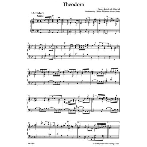 HANDEL G. F.: THEODORA HWV 68