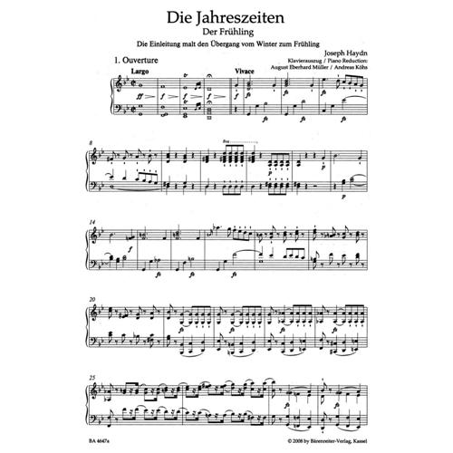 HAYDN F.J.: THE SEASONS HOB. XXI: 3 