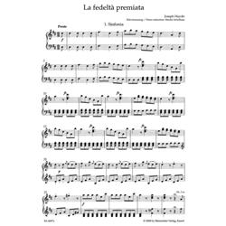 HAYDN F. J.: LA FEDELTÀ PREMIATA HOB. XXVIII: 10