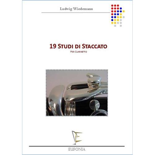 WIEDEMANN L.: 19 STUDI DI STACCATO PER CLARINETTO