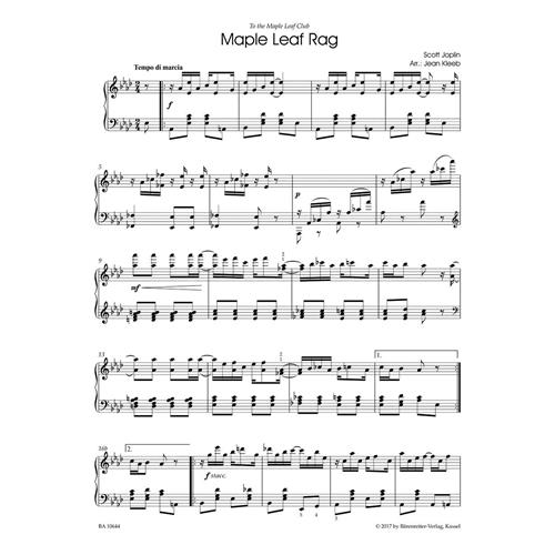 JOPLIN S.: RAGTIME - EASY ARRANGEMENTS FOR PIANO