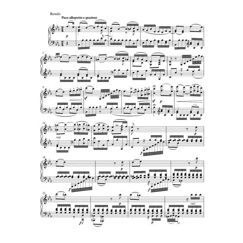 BEETHOVEN L. V.: GRANDE PIANO SONATA OP. 7 - IN E-FLAT MAJOR URTEXT