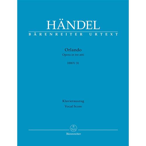 HANDEL G. F.: ORLANDO HWV31