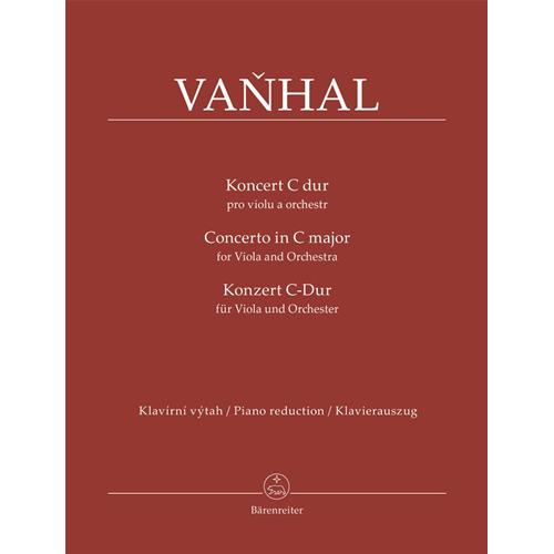 VANHAL K. K.: CONCERTO FOR VIOLA AND ORCHESTRA C MAJOR