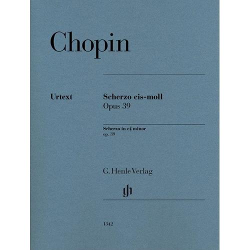 CHOPIN F.: SCHEZO IN C# MINORE OP. 39 - URTEXT
