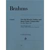 BRAHMS J.: TRIO FOR PIANO, VIOLINO AND HORN (VIOLA/VIOLONCELLO) ES- MAJOR OP. 40 - URTEXT