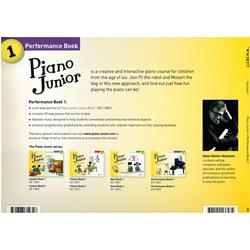 HEUMANN H. G.: PIANO JUNIOR - A CREATIVE PIANO COURSE FOR CHILDREN - PERFORMANCE BOOK 1 CON ONLINE ACCESS