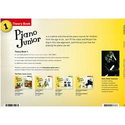 HEUMANN H. G.: PIANO JUNIOR - A CREATIVE PIANO COURSE FOR CHILDREN - THEORY BOOK 1 CON ONLINE ACCESS