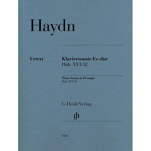 HAYDN F. J.: PIANO SONATA IN Eb MAJOR HOB. XVI:52 - URTEXT