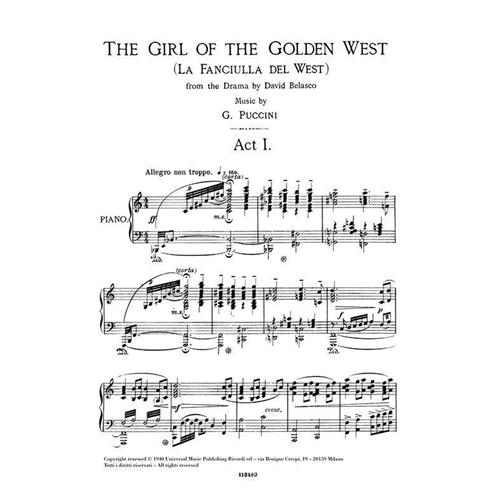 PUCCINI G.: LA FANCIULLA DEL WEST
