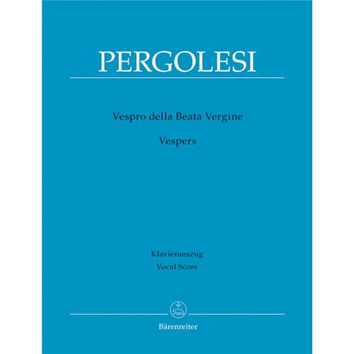 PERGOLESI G. B.: VESPRO DELLA BEATA VERGINE
