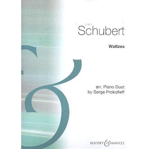 SCHUBERT F.: WALTZES FOR PIANO DUET BY SERGE PROKOFIEFF
