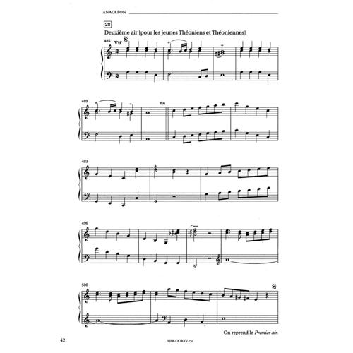 RAMEAU J. P.: ANACREON