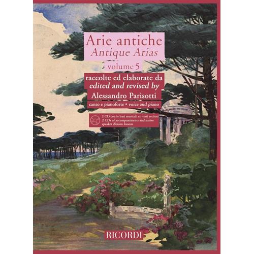 AA. VV.: ARIE ANTICHE RACCOLTE ED ELABORATE DA PARISOTTI - VOL. 5 CON 2 CD