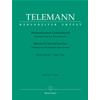 TELEMANN G. P.: MUSICAL CHURCH SERVICE - CANTATAS FOR THE SUNDAYS AFTER TRINITY HIGH VOICE - PARTI + PARTITURA