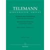 TELEMANN G. P.: MUSICAL CHURCH SERVICE - LENT AND EASTER CANTATAS  MEDIUM VOICE - PARTI + PARTITURA