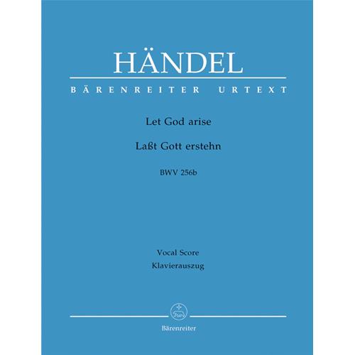 HANDEL G.F.: LET GOD ARISE HWV 256B- VOCAL SCORE C-PF URTEXT