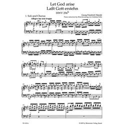 HANDEL G.F.: LET GOD ARISE HWV 256B- VOCAL SCORE C-PF URTEXT