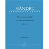 HANDEL G.F.: THE LORD IS MY LIGHT HWV 255 - VOCAL SCORE C-PF URTEXT