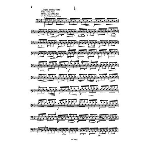 PIATTI A.: 12 CAPIRCCI OP. 25