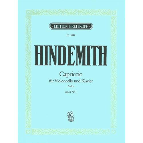 HINDEMITH P.: CAPRICCIO A- DUR OP. 8 NR. 1