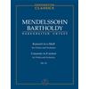 MENDELSSOHN B.F.: CONCERTO IN E MIN FOR VIOLIN AND ORCHESTRA OP. 64 - PARTITURINA URTEXT