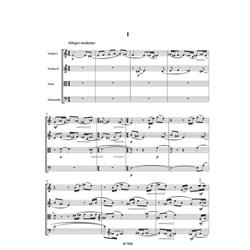 MARTINU B.: STRING QUARTET NO. 6 - PARTITURINA URTEXT