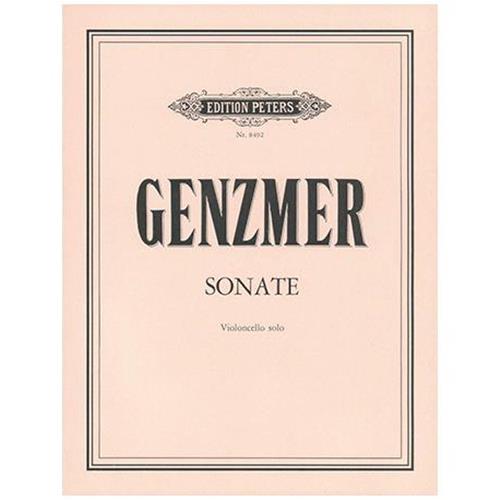 GENZMER H.: SONATE VIOLONCELLO SOLO