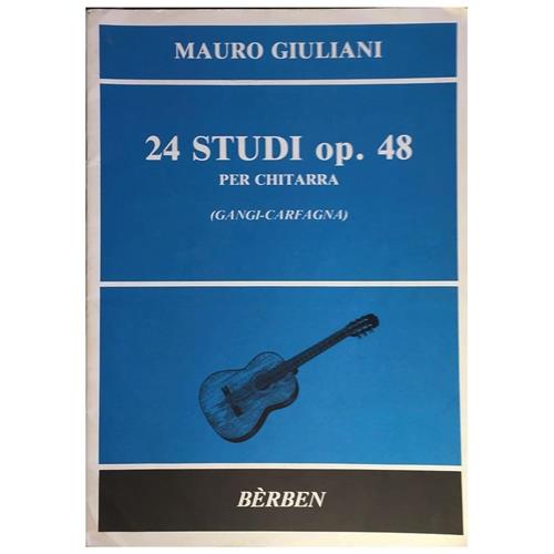 GIULIANI M.: 24 STUDI OP. 48 PER CHITARRA
