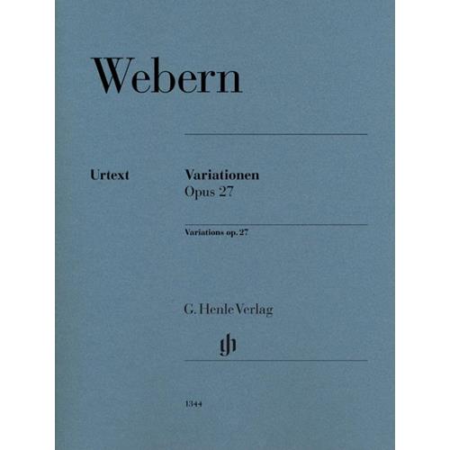 WEBERN A.: VARIATIONS OP. 27 - URTEXT