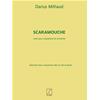 MILHAUD D.: SCARAMOUCHE - SUITE FOR ALTO SAXOPHONE IN EB AND ORCHESTRA - SAX EB E PF