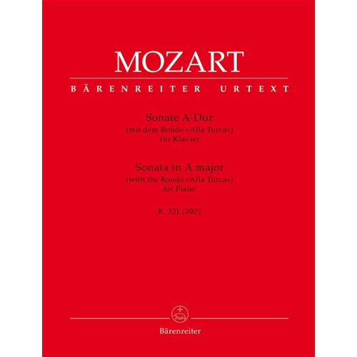 MOZART W. A.: PIANO SONATA KV331 IN A MAJ (ALLA TURCA)