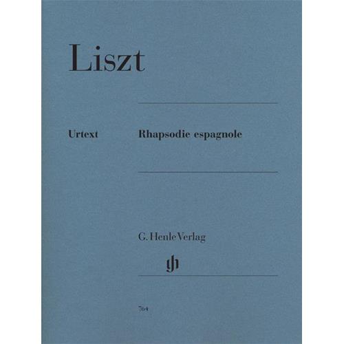 LISZT F.: RHAPSODIE ESPAGNOLE RAPSODIA SPAGNOLA - PIANO URTEXT