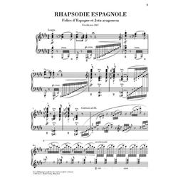 LISZT F.: RHAPSODIE ESPAGNOLE RAPSODIA SPAGNOLA - PIANO URTEXT