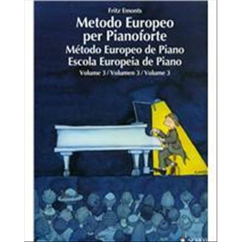 EMONTS F.: METODO EUROPEO PER PIANOFORTE VOL. 3
