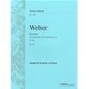 WEBER C. M.: CONCERT FOR CLARINET AND ORCHESTRA N.2 OP. 74 Eb MAJ - URTEXT
