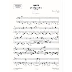 MIHLAUD D.: OEUVRES POUR PIANO - OPERE PER PIANOFORTE - EDITION ORIGINALE