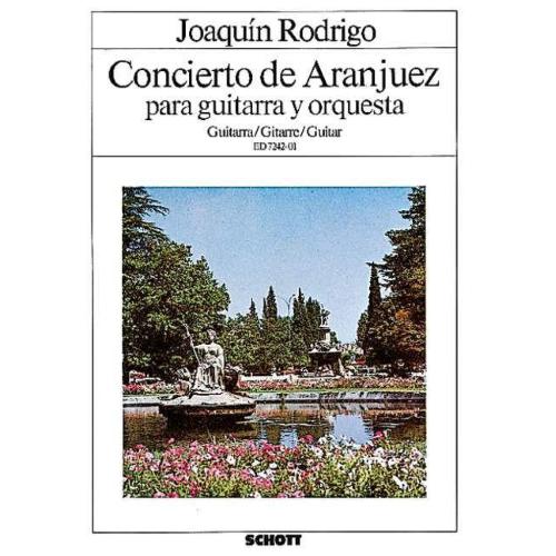 RODRIGO J.: CONCERTO CONCIERTO DE ARANJUEZ - RIDUZIONE PER CHITARRA E PIANOFORTE
