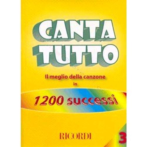 AA.VV.:  CANTA TUTTO 1200 SUCCESSI VOL.3